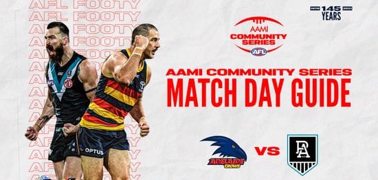 AAMI Community Series | Match Day Guide